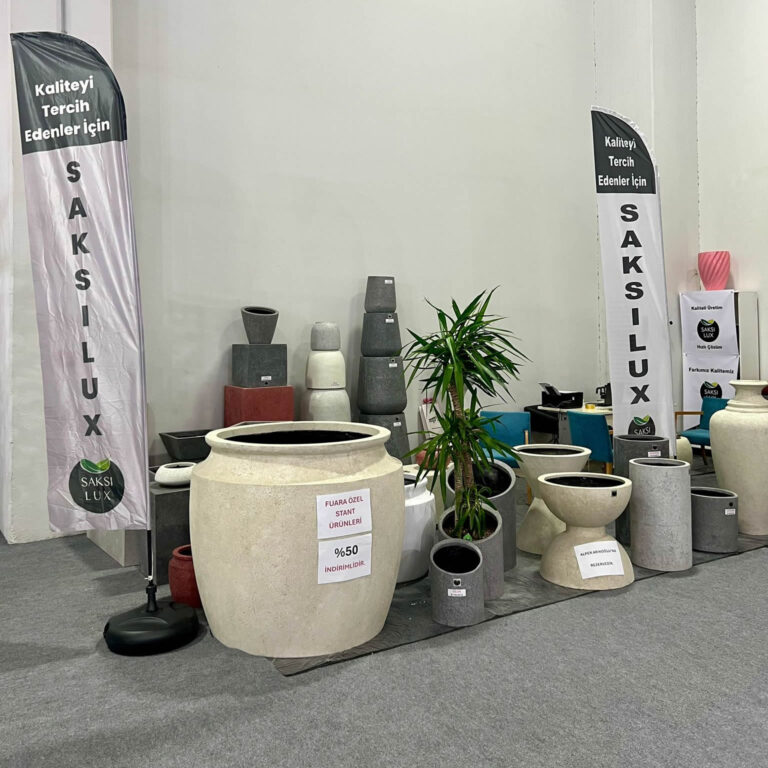 Saksılux Peyzaj İstanbul Fuarı’nda!